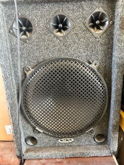PA speakers I have two of them