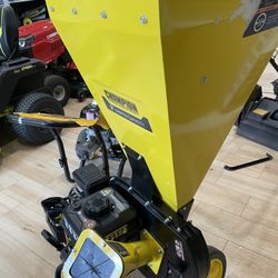 CHAMPION Wood Chipper Shredder/ Gas 3inches ; Capacity