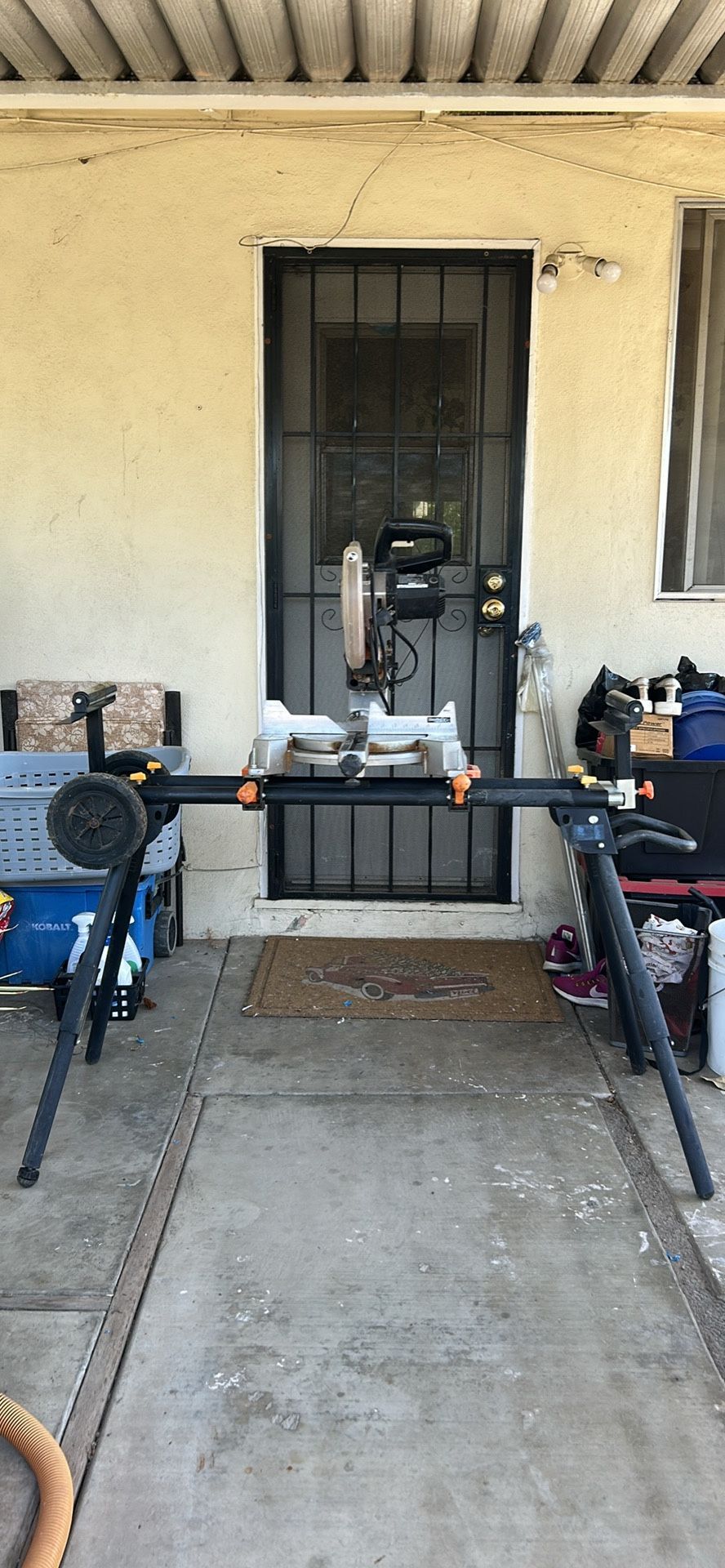 10” Sliding Miter Saw With Stand