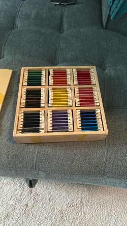 Montessori Color Tablets(3rd Box) - Montessori Color Box Materials Sensorial Educational Tools