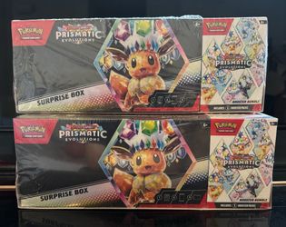 rismatic Evolutions Booster Bundle + Surprise Box Bundle (Sam's Club)