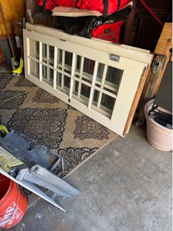 wood doors with windows