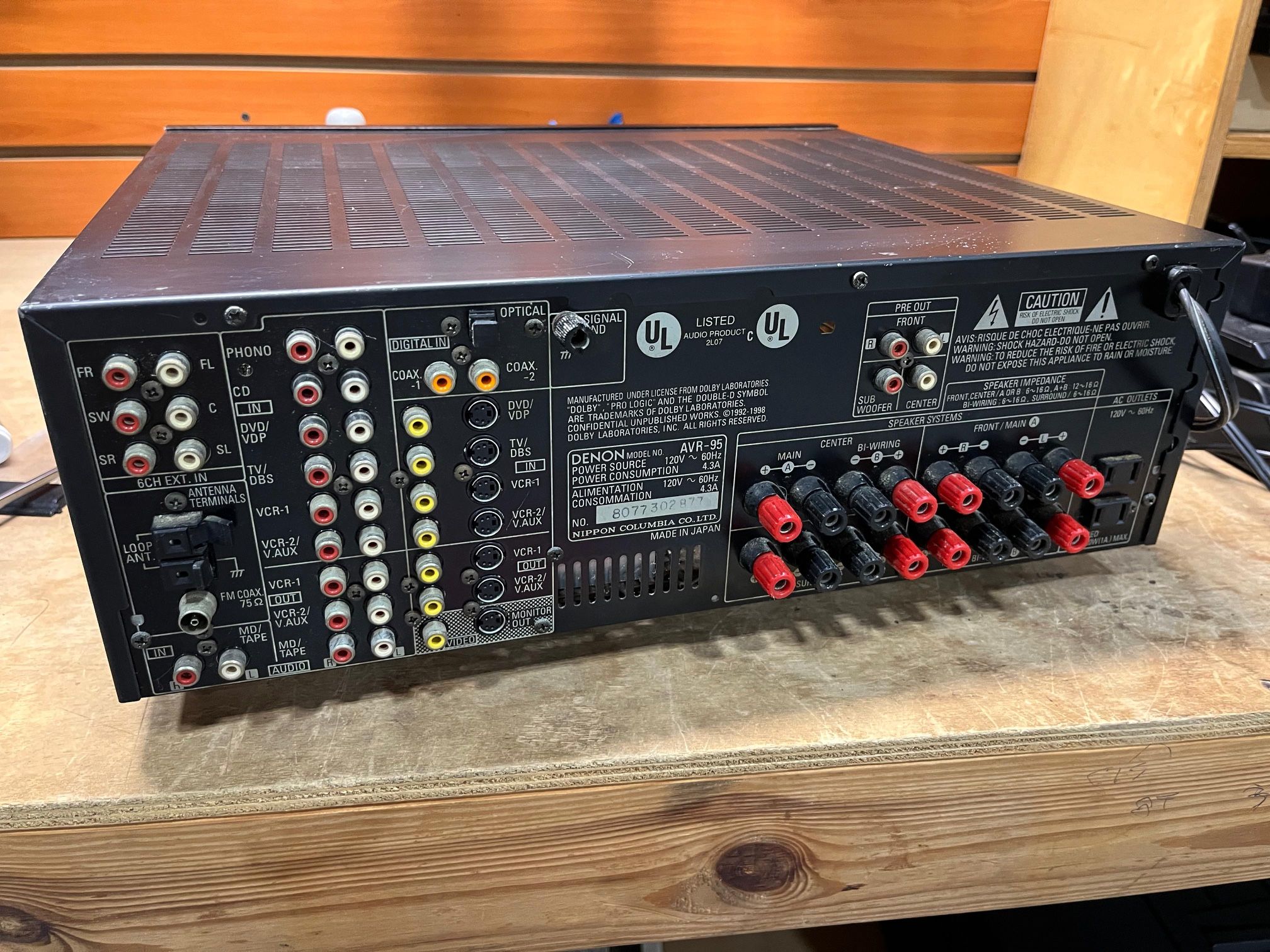 Amplificador Denon