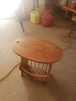 Magazine table