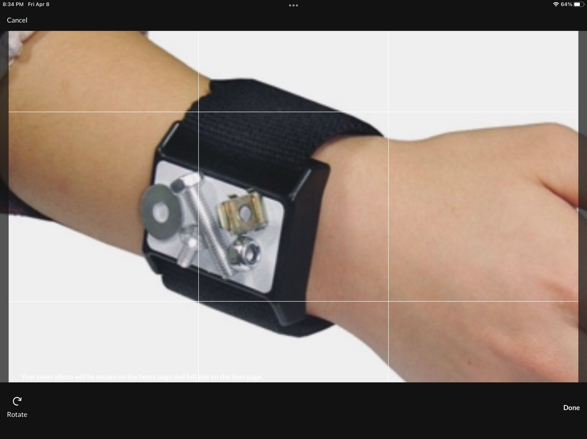 Magnetic Wrist Parts Holder