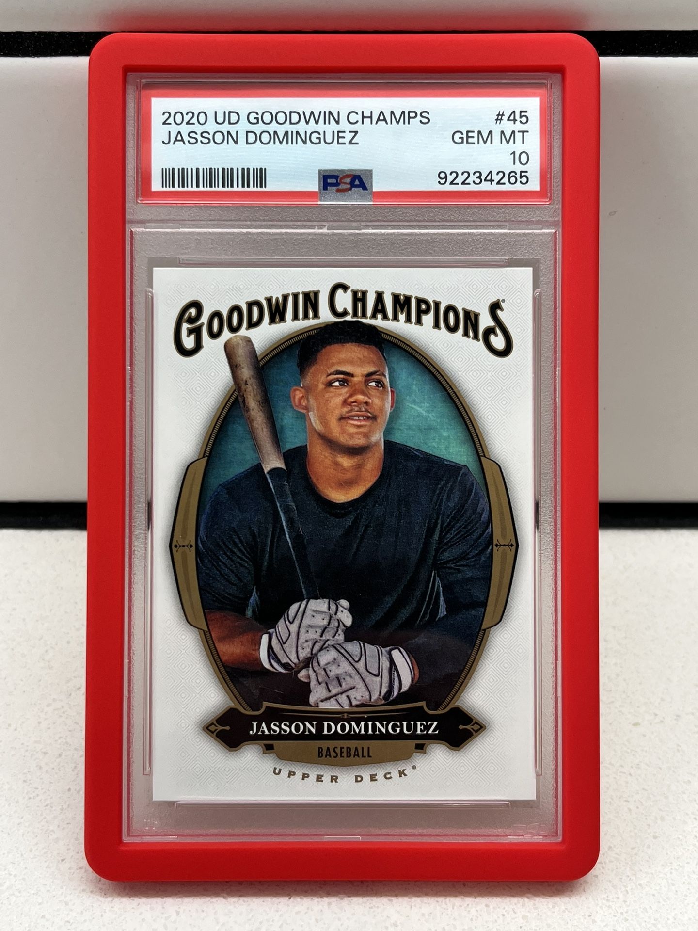 Jasson Dominguez Baseball Card PSA 10