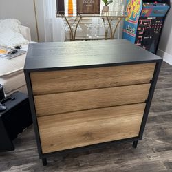Brown File Cabinet 