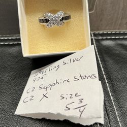Sterling Silver CZ Ring