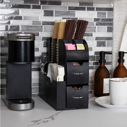 Cup and Condiment Station, Countertop Organizer
