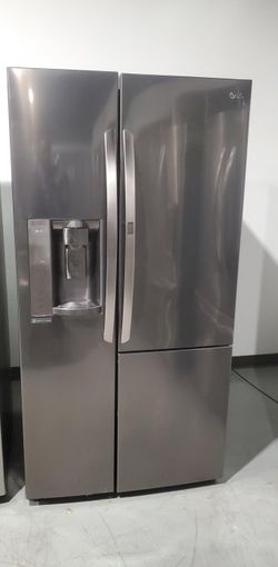LG Side By Side Stainless Steel Fridge
