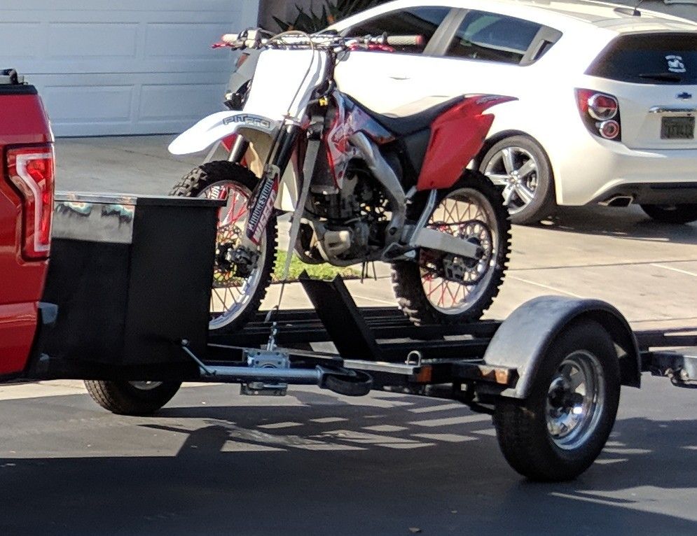 Zieman 3 Rail Motorcycle Trailer