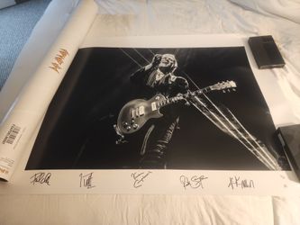 Def Leppard Limited Edition Print 2of10 Houston TX 2018