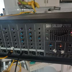 Fender, S U N, Music Mixer Good Condition Six Channels