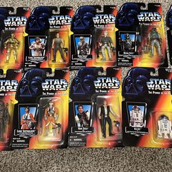 Lot Of Mid To Late 90s Star Wars Figures 