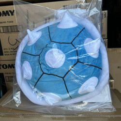 Mario Kart 14” Blue Shell Pillow Plush