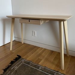 LISABO

Desk, ash veneer, 46 1/2x17 3/4 "