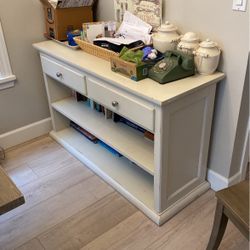 Pottery Barn  Chest /console/side Table 