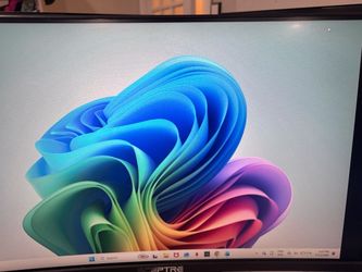 Sceptre T24 24” Curved Monitor 75Hz HDMI – Works Great – Stand & Power Adapter