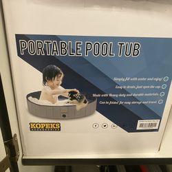 Summer Portable pool and cover