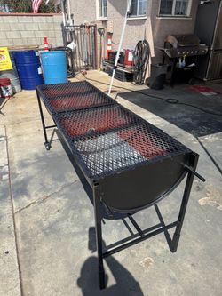 Asador doble Medio Barril, el pollero