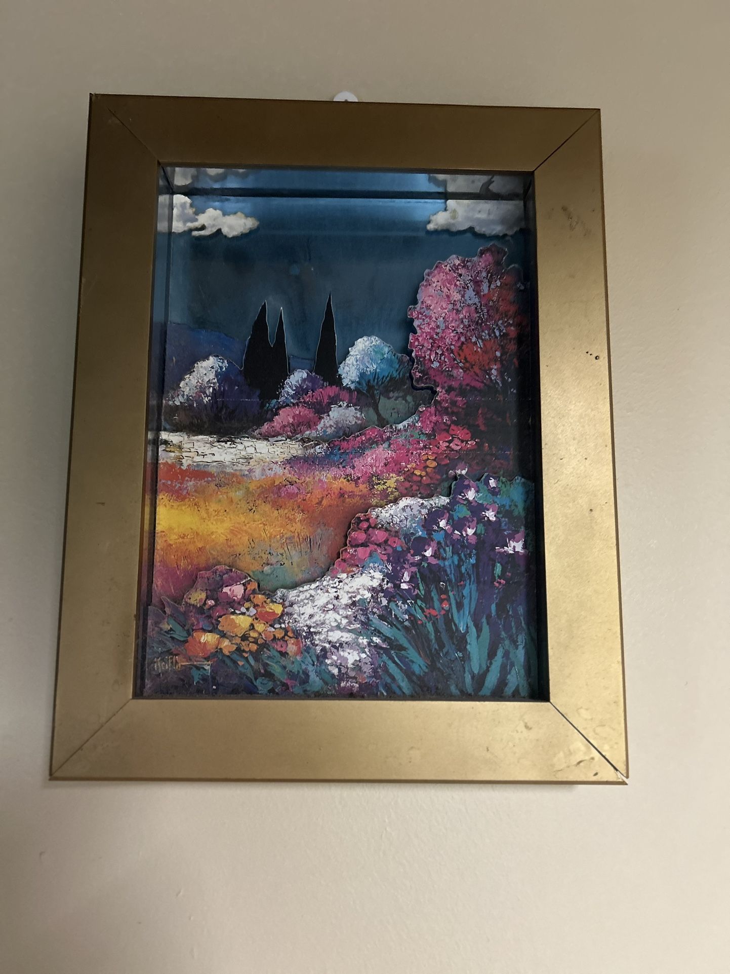 “Twilight Garden” - Dreamlike Landscape Bloom