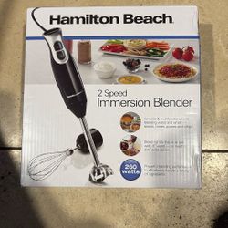 Hamilton Beach 2 Speed Immersion Blender 