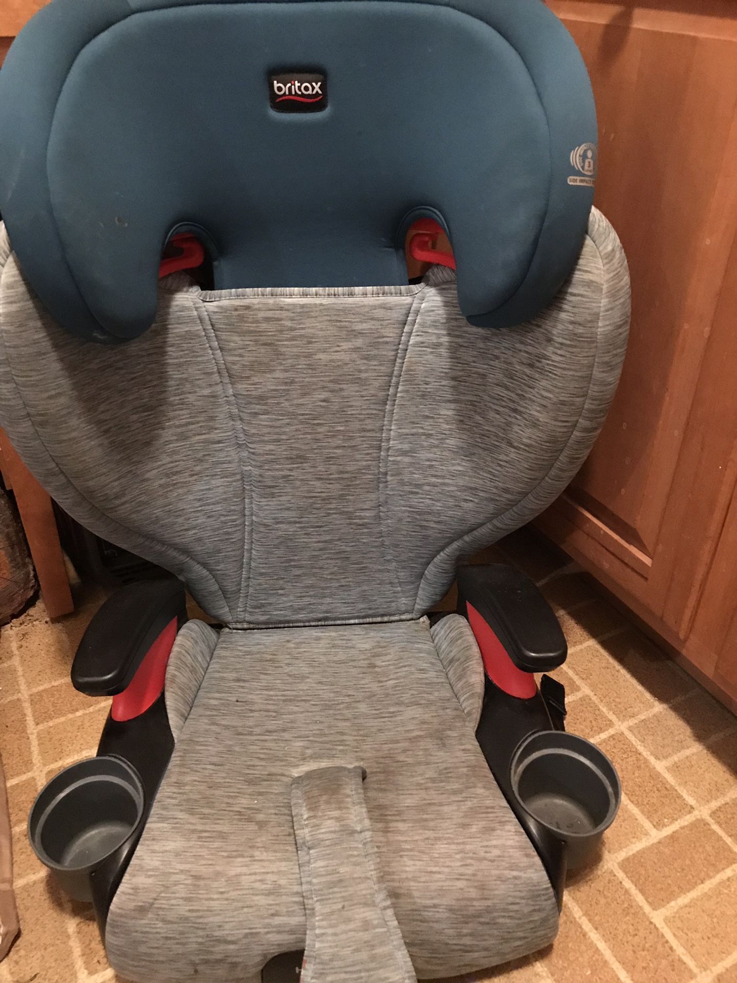 Britax Child car seat blue + heather grey