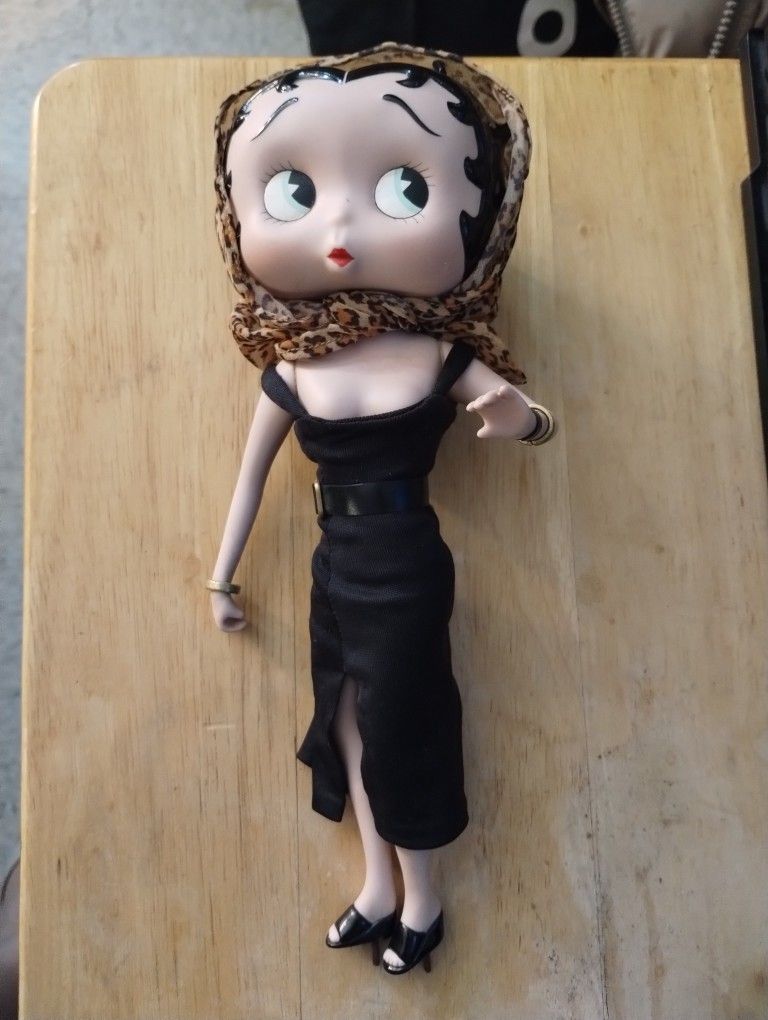 Betty Boop Porcelain Doll