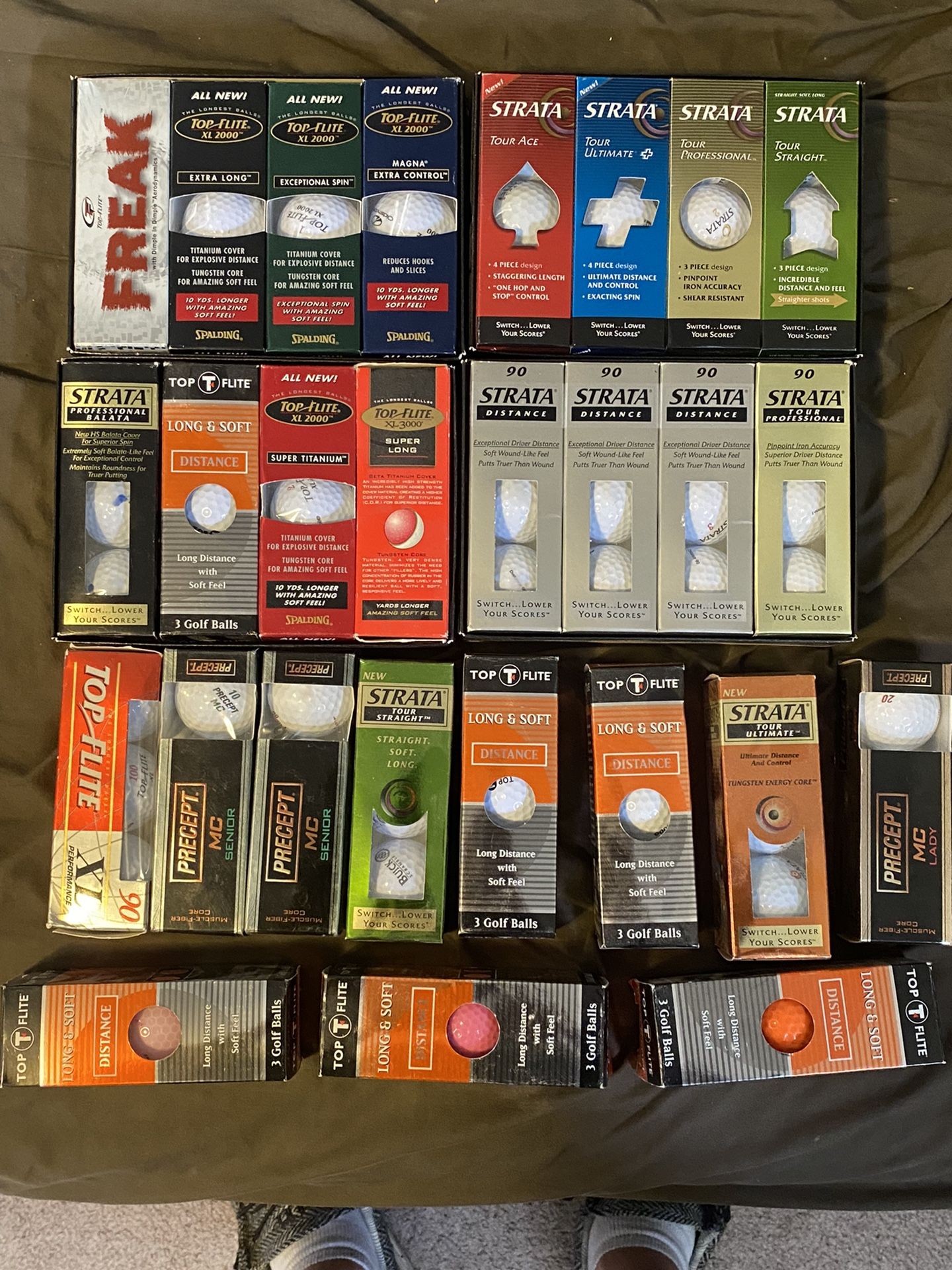 Assorted Golf Balls