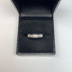 White Gold Diamond Band