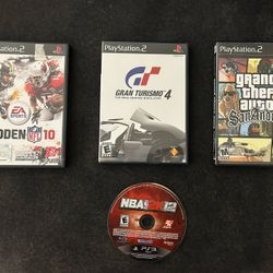 PS2 & PS3 Games