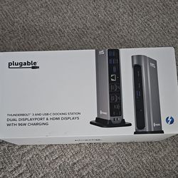 Plugable Thunderbolt 3 USB-C Docking Station