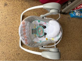 Bright Starts Baby Swing and Soft Lounger