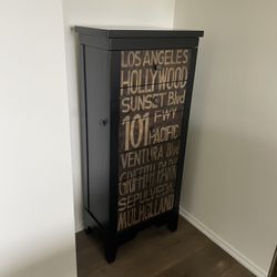 Like New Los Angeles, Jewelry Cabinet, Armorie, Chest Solid Wood Modern