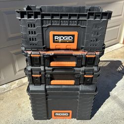 RIDGID Pro Gear Rolling tool Box