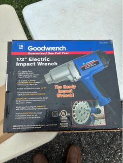 Goodwrench GM2813 1/2" corded electric impact wrench