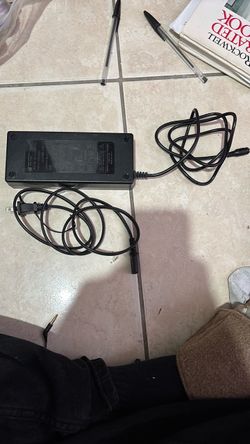 Black AC Power Adapter with DC Cable