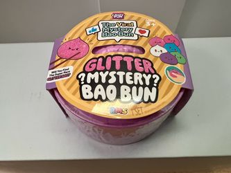 BRAND NEW Viral Mystery Dumpling Glitter Squishy RMS Bao Bun *SEALED - NEW*