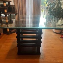 ZGallerie Glass Dining Table