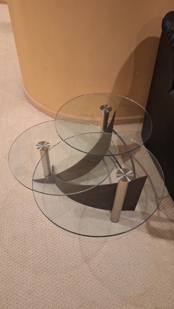 High End Glass Coffee Table