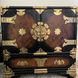 1970 Asian Style Campaign Tansu Chest