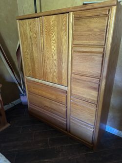 Armoire tall dresser