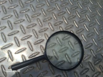 Small magnifying glass