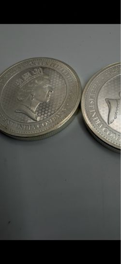 East India Company Queen Elizabeth II Coins 2021
