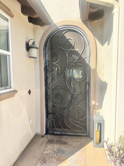 Iron door