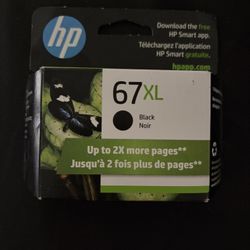 Hewlett Packer (HP) 67XL black printer ink