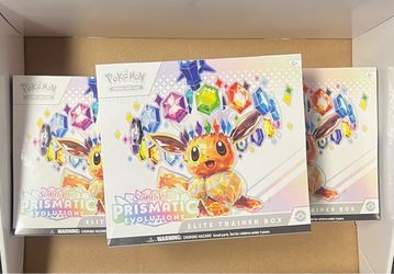 Prismatic Evolutions Elite Trainer Box ETB Pokemon