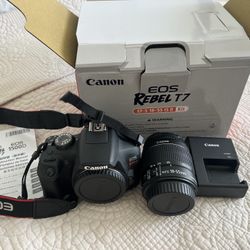 Canon EOS Rebel T7 DSLR camera