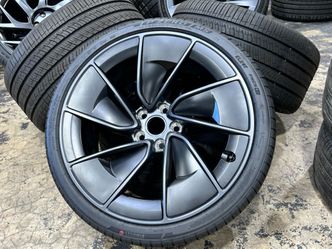 FREE DELIVERY 2026 Tesla Model 3 Performance 20" Warp Wheels Pirelli NEW 100% ALL SEASON TIRES