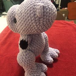 Crochet Purple Dinosaur!